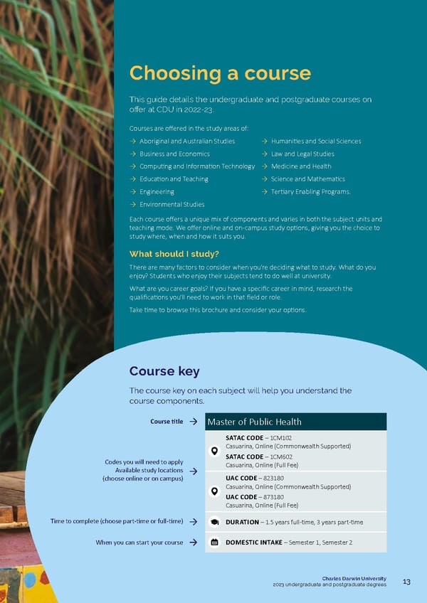 CDU Course Guide Flipbook - Page 17