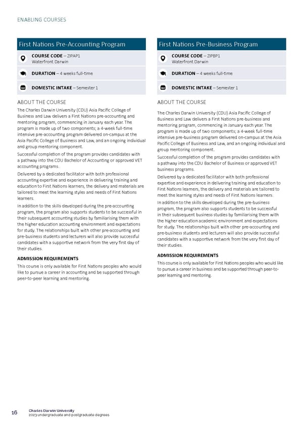 CDU Course Guide Flipbook - Page 20