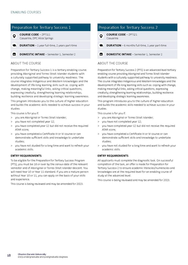 CDU Course Guide Flipbook - Page 22