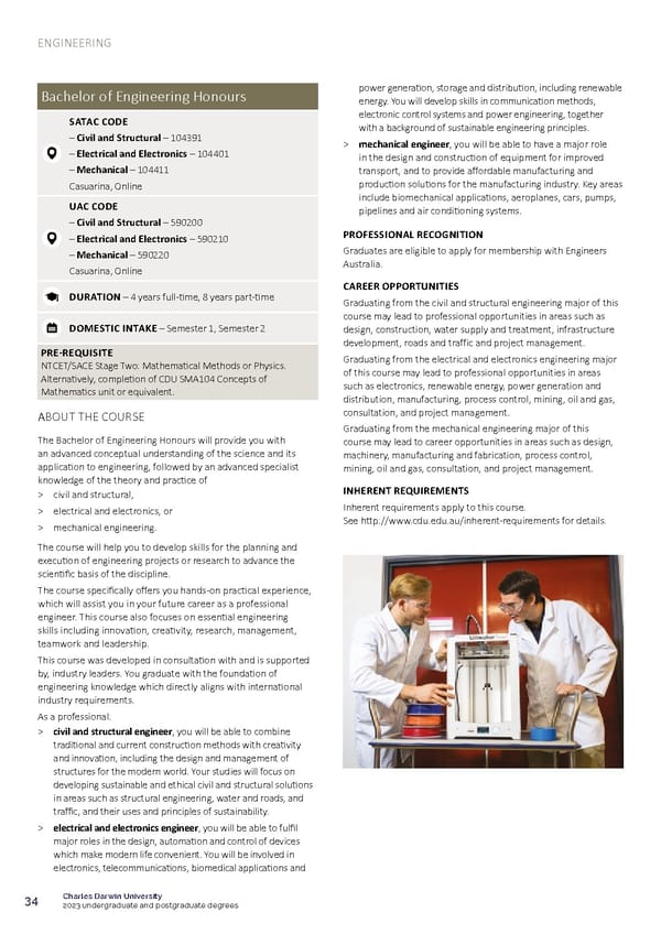 CDU Course Guide Flipbook - Page 38