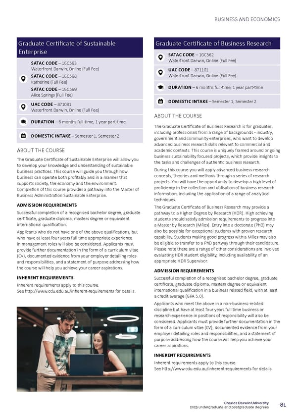 CDU Course Guide Flipbook - Page 85