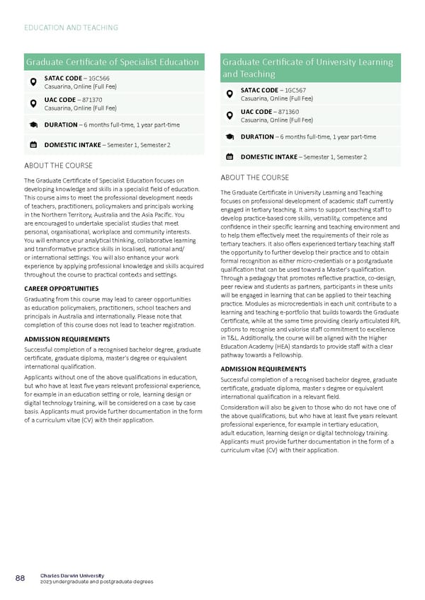 CDU Course Guide Flipbook - Page 92