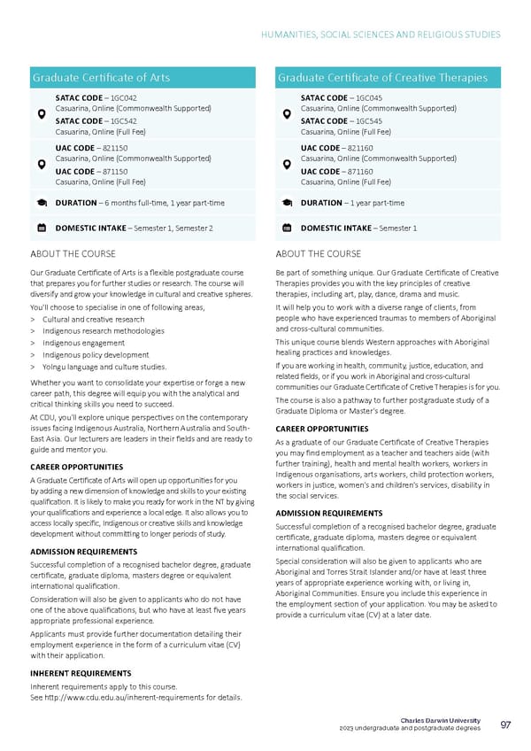 CDU Course Guide Flipbook - Page 101