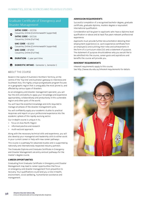 CDU Course Guide Flipbook - Page 102